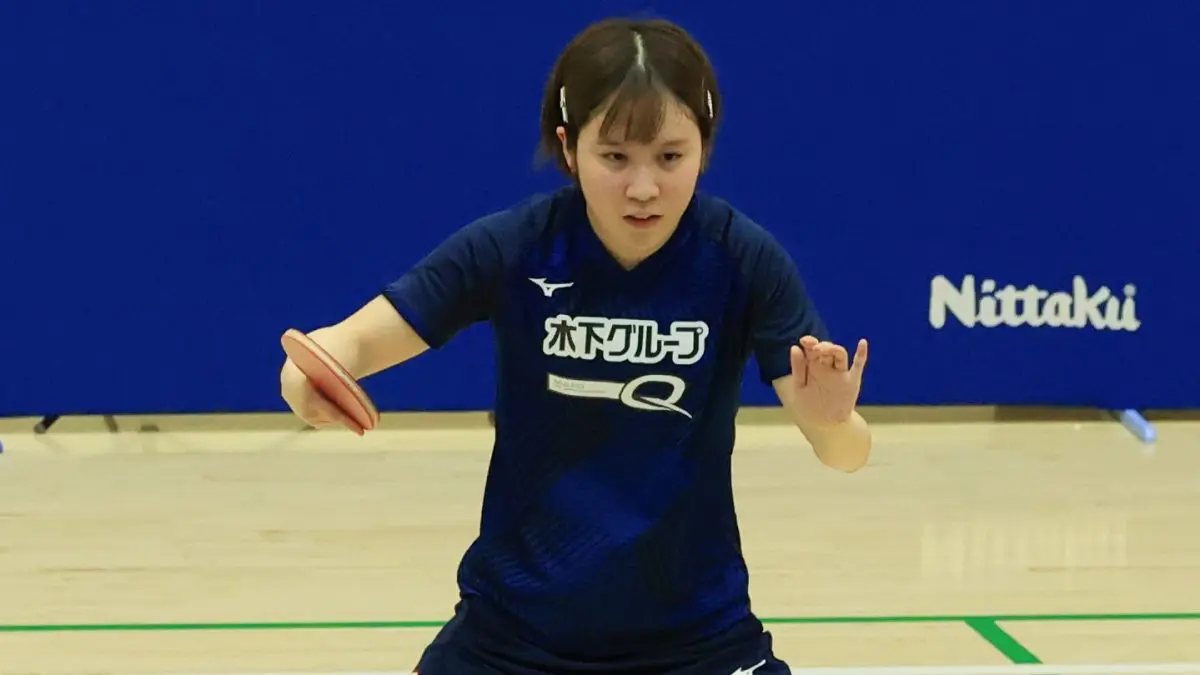 平野美宇「結果で返せるように」　木原に勝利で実力のV＜卓球・アジア競技大会選考会＞