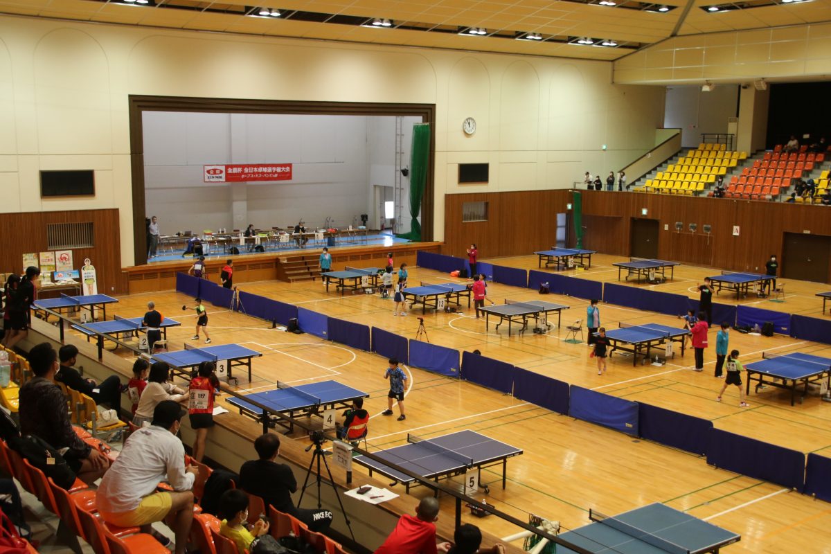 全農杯2022年全日本卓球選手権大会ホープス・カブ・バンビの部　愛媛県予選の会場