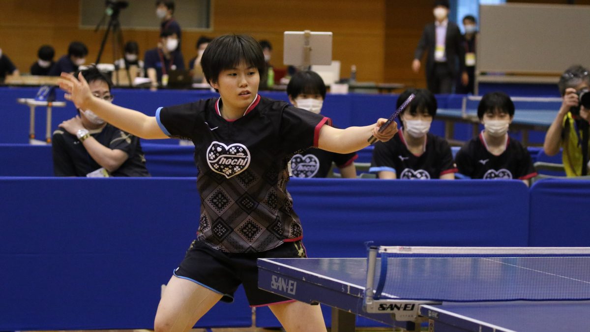 正智深谷と横浜隼人が決勝へ　女子学校対抗準決勝結果＜第72回関東高等学校卓球大会＞