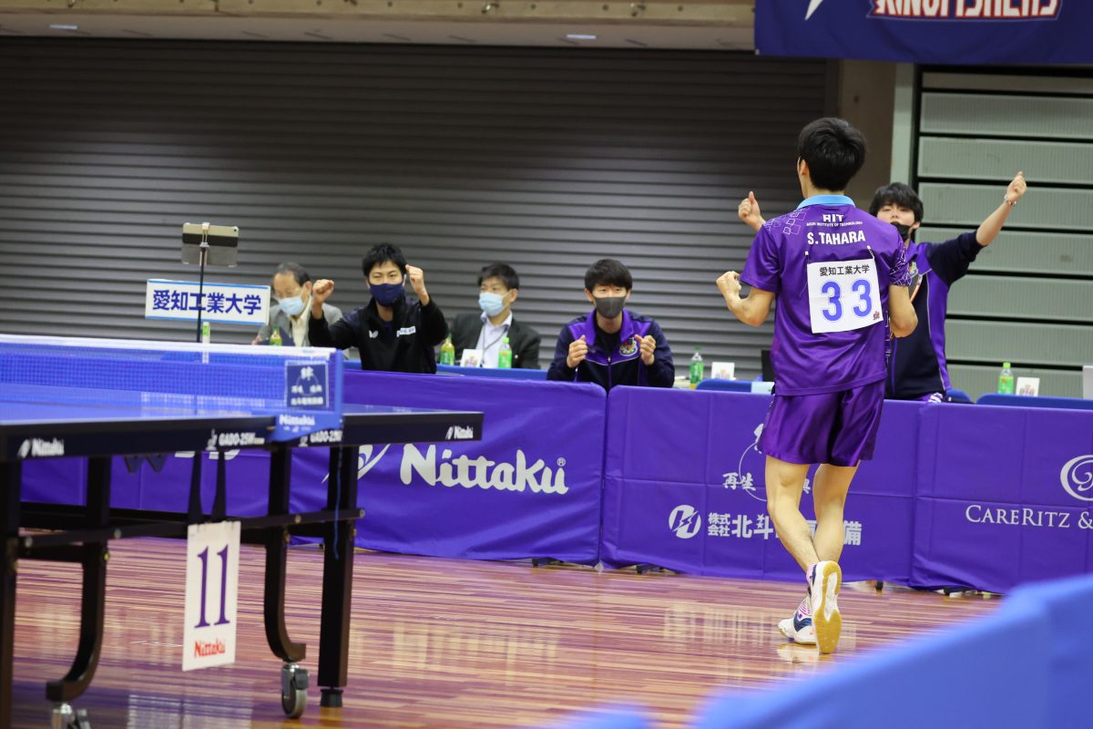 写真：勝利した田原彰悟（愛知工業大）/撮影：ラリーズ編集部