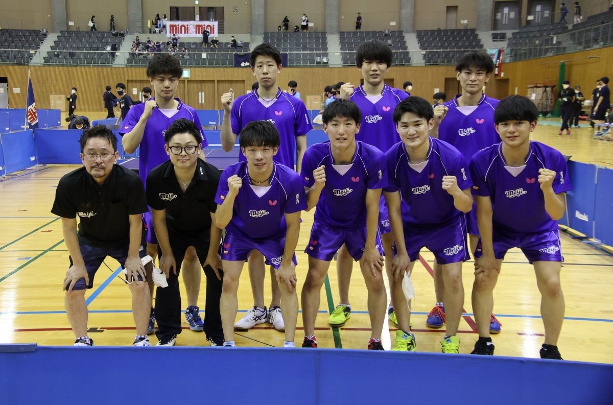 第91回全日本大学総合卓球選手権大会・団体の部（インカレ）