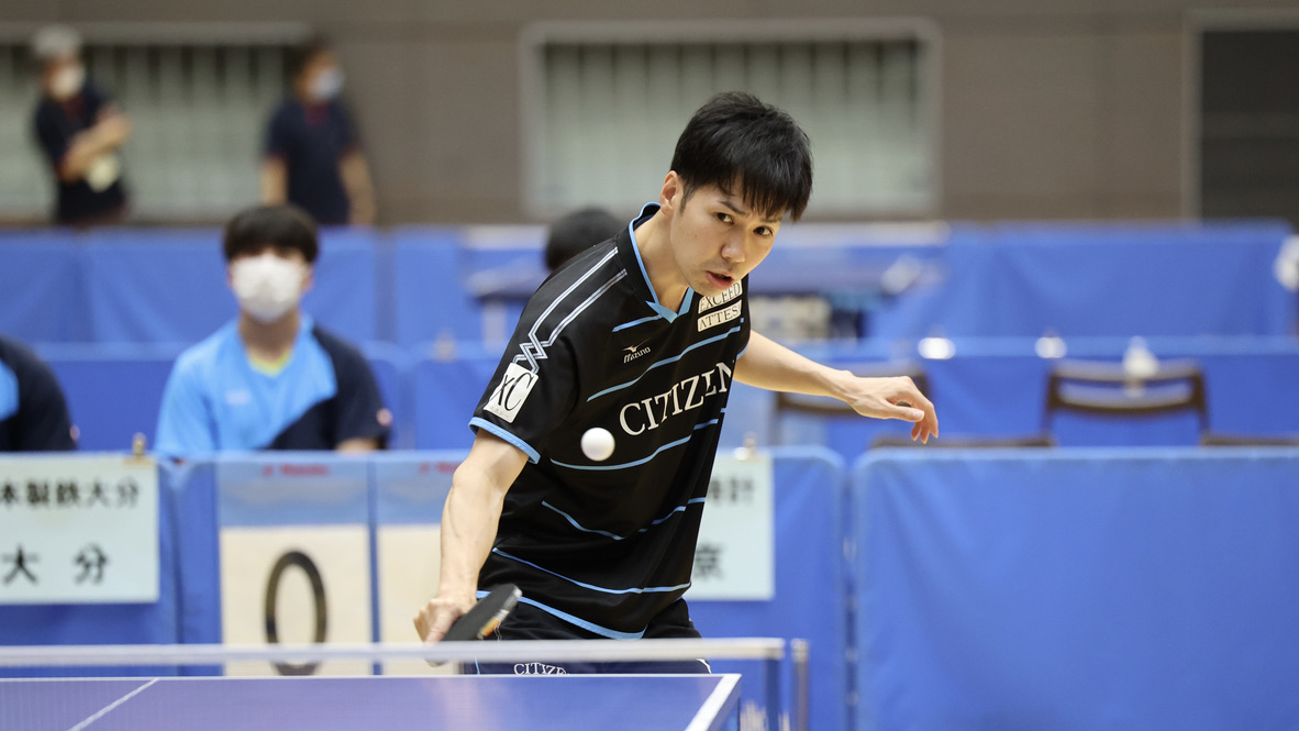 シチズン時計、ファーストなどが勝利で16強入り＜全日本実業団卓球選手権大会男子トーナメント2回戦＞