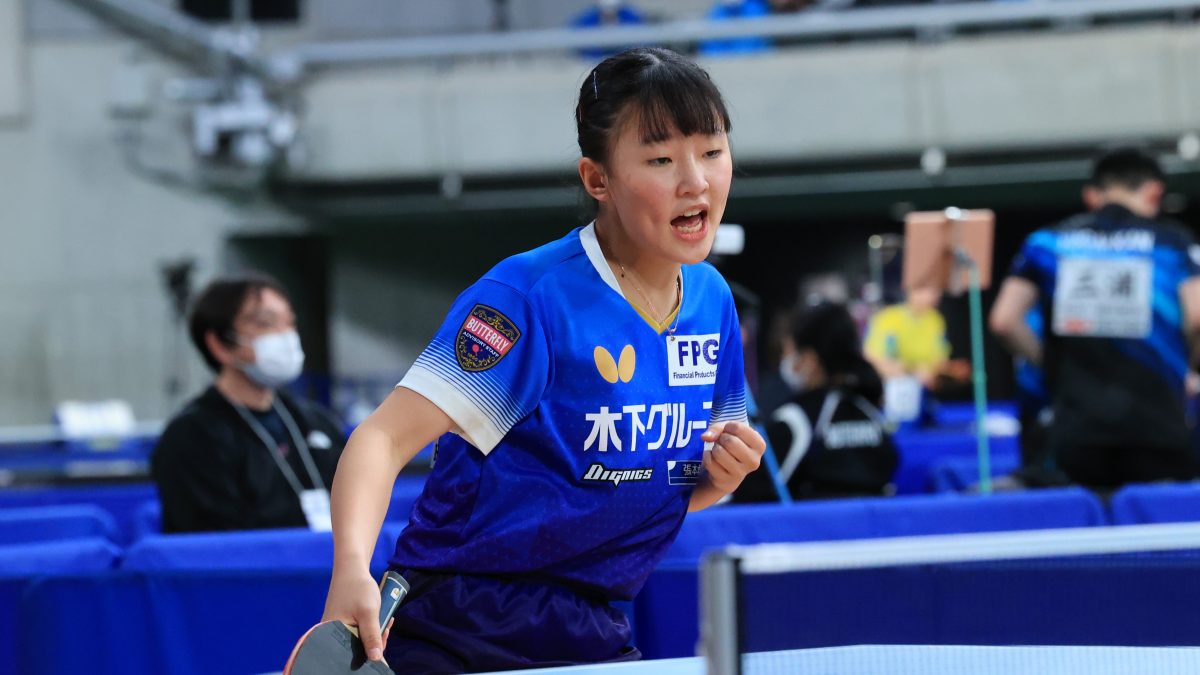 全日本卓球ジュニアの部女子スーパーシード発表　第1シード、張本美和は初優勝なるか