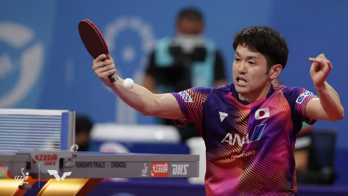 及川瑞基、1ゲーム奪うも五輪金メダリストに惜敗＜世界卓球選手権2022＞