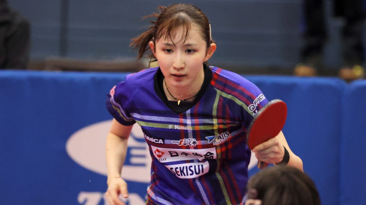 早田ひな、平野美宇が白星スタート　女子シングルス1回戦＜卓球・2022 全農CUP TOP32 船橋大会＞