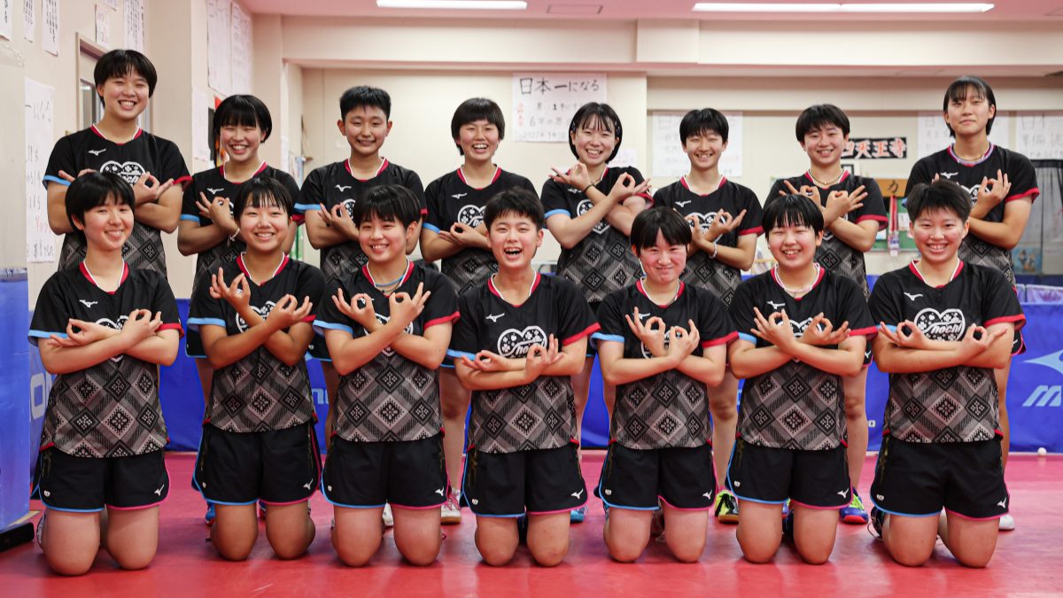 世界選手権代表経験のある平亮太監督「できないことはできるまでやる」正智深谷高校卓球部に潜入
