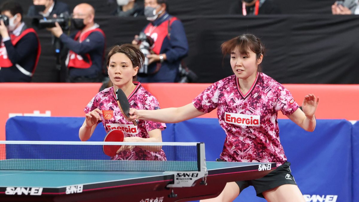 中国電力ペアが逆転勝利　成本綾海は2年連続決勝へ＜全日本卓球2023女子複準決勝＞