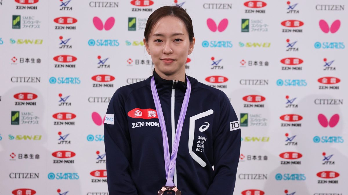 20度目出場の石川佳純は3位入賞「トップレベルでやり続けられていることは嬉しい」＜全日本卓球2023＞