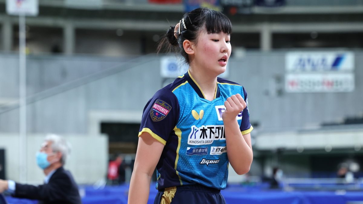 張本美和、小塩悠菜、小塩遥菜らが選出　2023年度卓球女子ジュニアナショナルチーム発表
