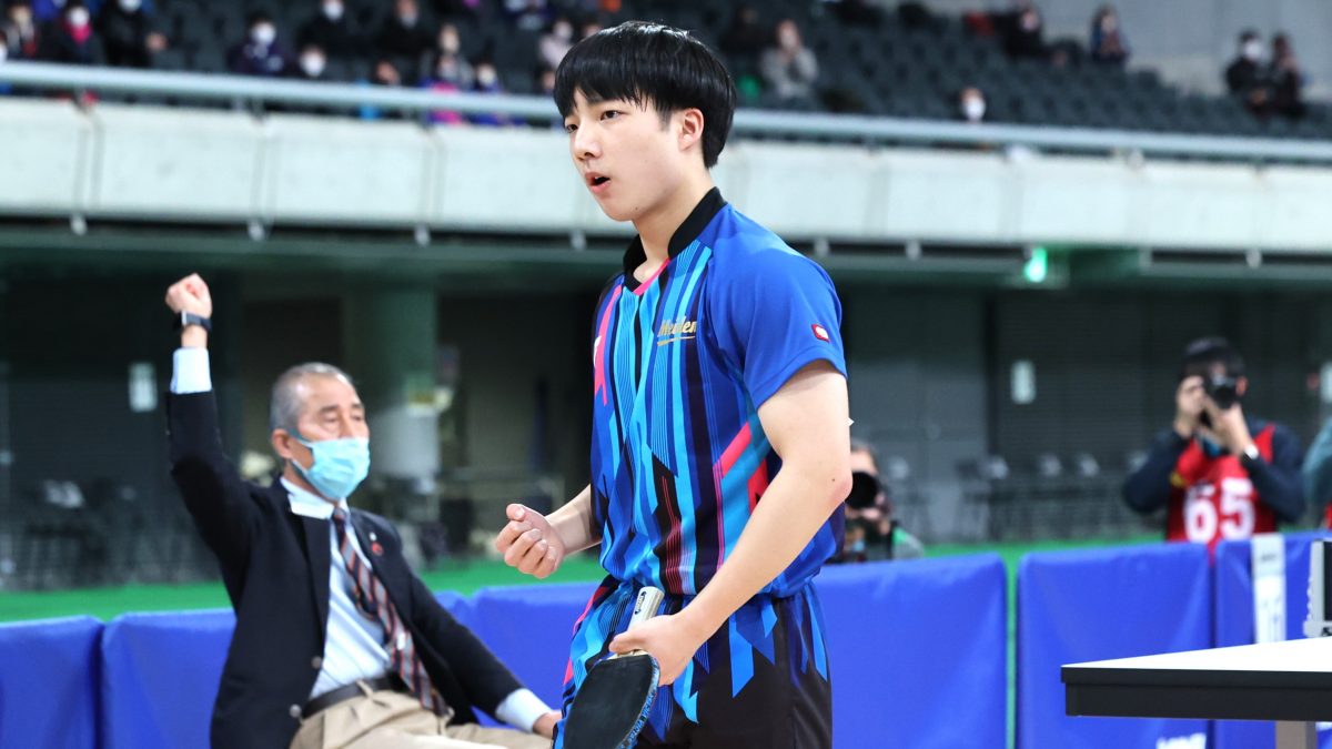 全日本ジュニア王者・萩原啓至、松島輝空が選出　2023年度卓球男子ジュニアナショナルチーム発表