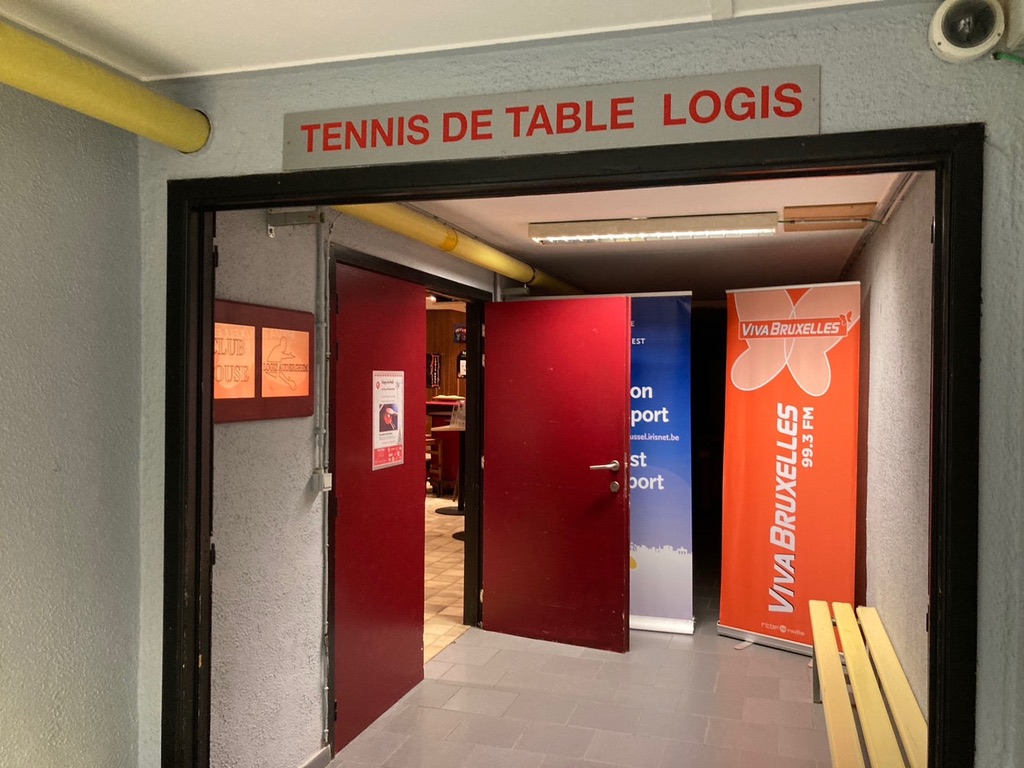 ベルギーの卓球クラブ「Logis Auderghem」