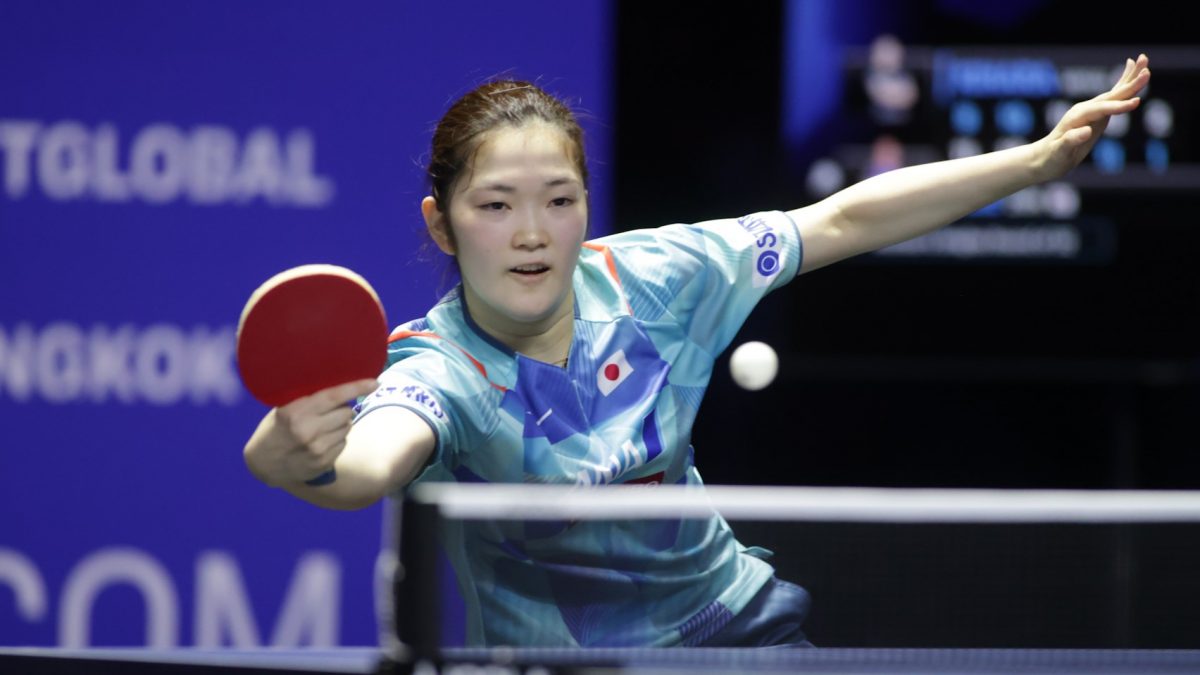 木原美悠、韓国選手に逆転勝利　3回戦では長﨑美柚と対戦＜卓球・WTTスターコンテンダーバンコク2023女子＞