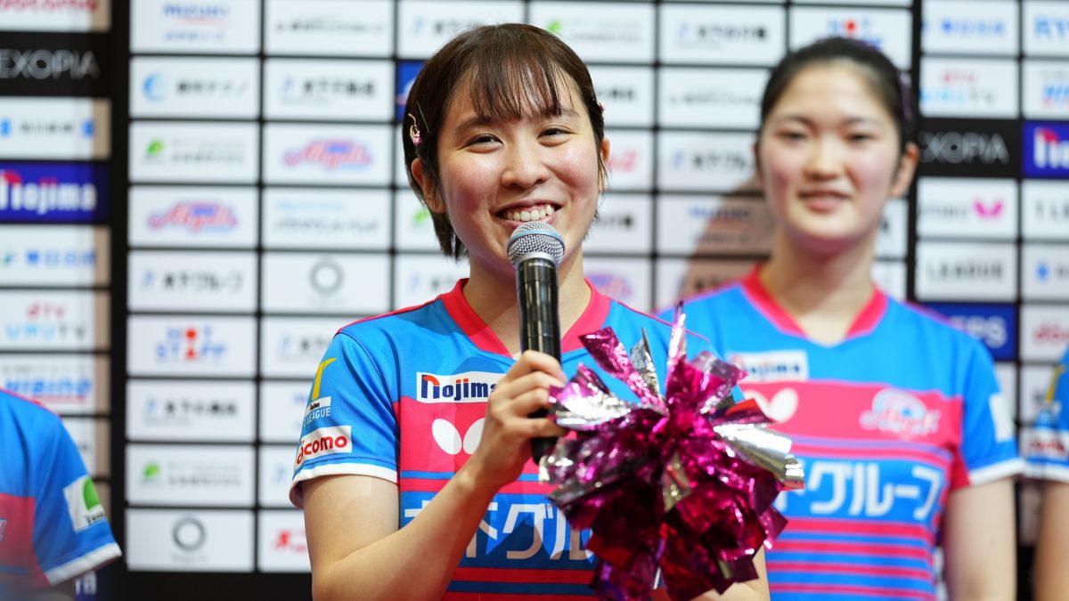 「とっても可愛い！」「素敵なプレゼント！」卓球女子日本代表の平野美宇、サンリオからのプレゼントに笑顔