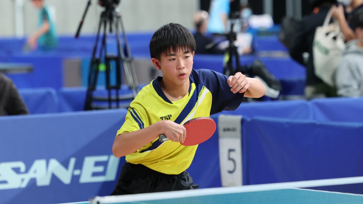 奈良学園・米田が単1位通過　学校対抗は男子・添上、女子・奈良女子がV＜卓球・インターハイ奈良県予選＞