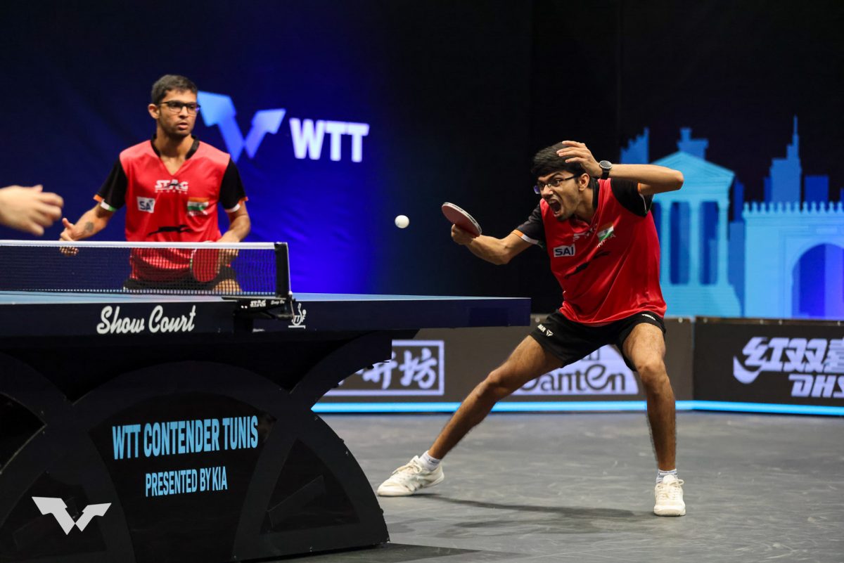 写真：Manav Vikash THAKKAR/Manush Utpalbhai SHAH（インド）/提供：WTT