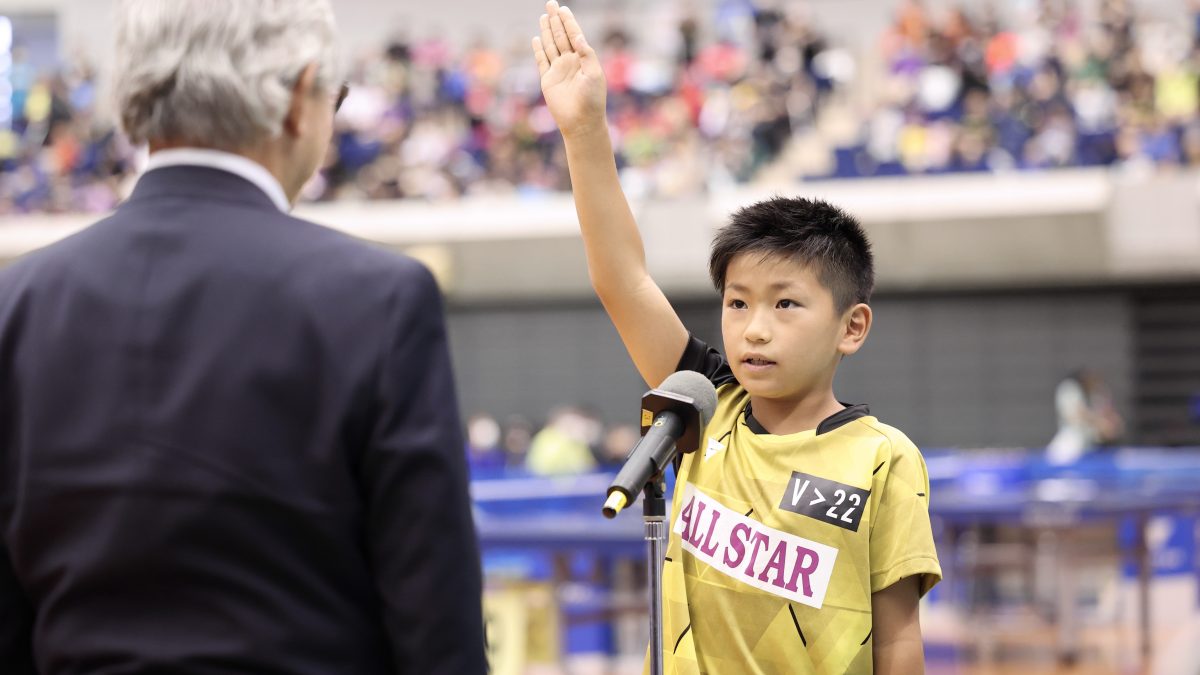 卓球少年少女たちの熱い夏  全農杯全日本ホカバ 久しぶりの有観客で開幕＜卓球・全農杯全日本ホカバ＞