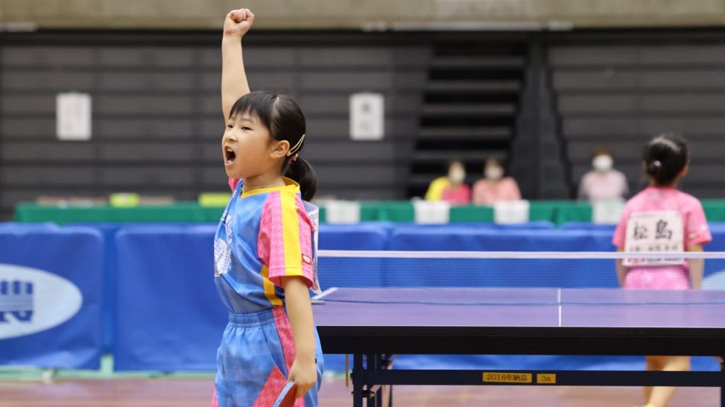 平鈴莉空、松島愛空をストレートで下して無傷の完全優勝＜卓球・全農杯