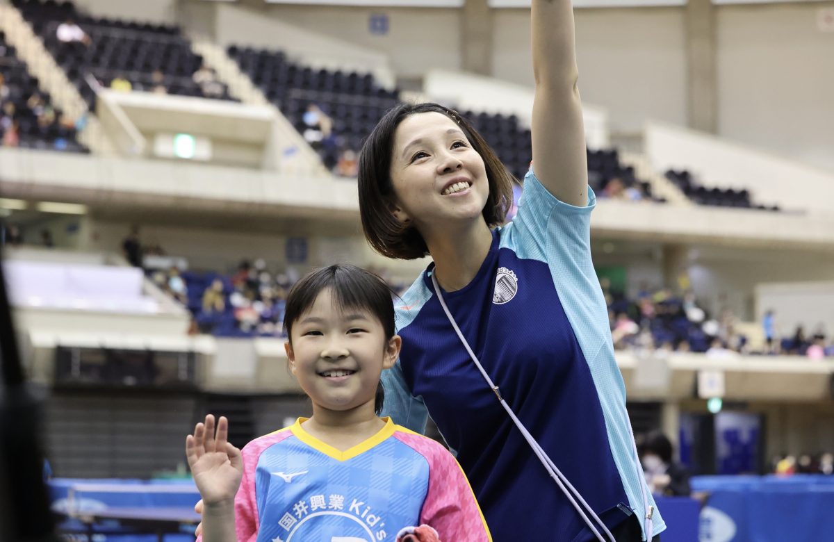 写真：平鈴莉空（国井興業 Kid’s）/撮影：ラリーズ編集部