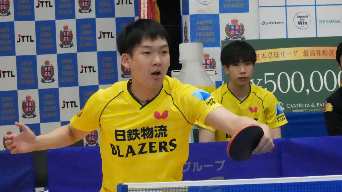 ＴＯＫＹＯ　ＨＯＴ　叶志穂 男子は日鉄物流が初優勝 女子はデンソーが6年ぶりV＜第73回全日本実業団卓球選手権＞ | 卓球メディア｜Rallys（ラリーズ）