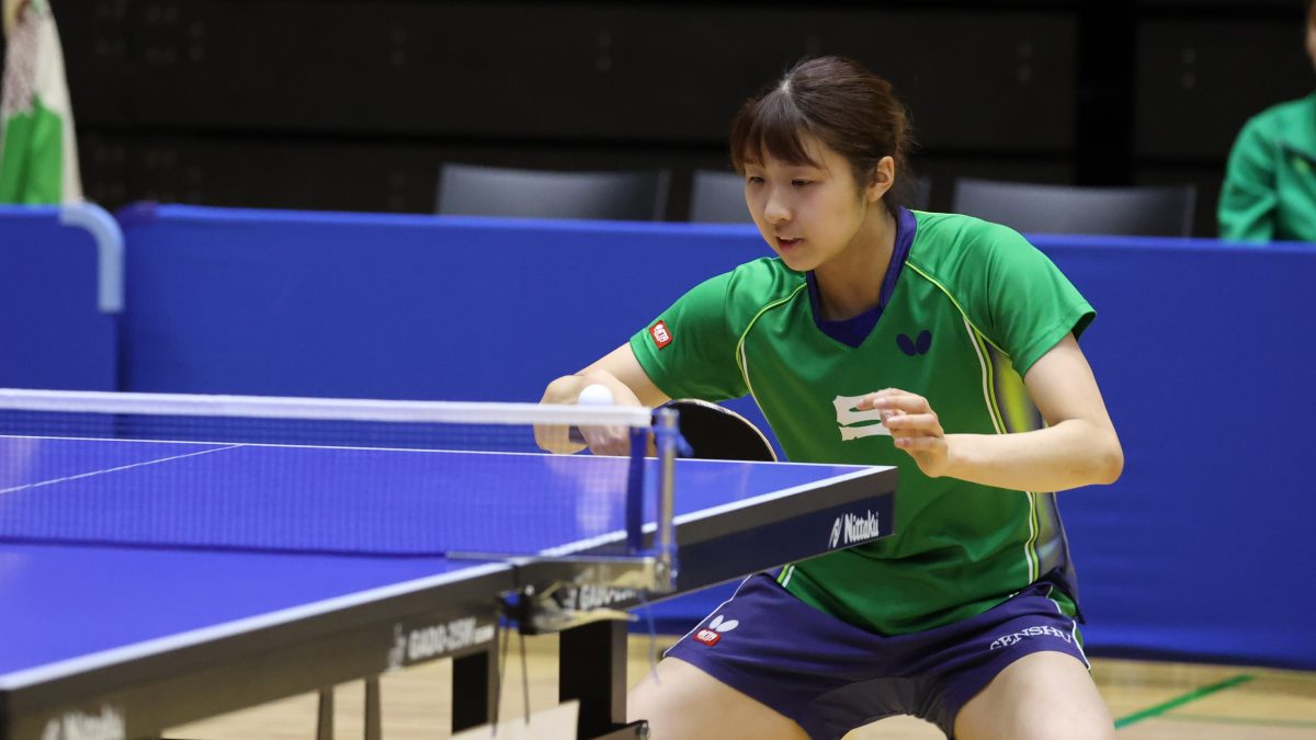 “学生の五輪”日本女子は中国の待つ決勝へ　出澤杏佳、各国エース下し6戦6勝の活躍＜FISUワールドユニバーシティゲームズ卓球競技＞