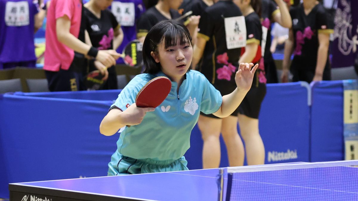 秀卓会・下田亮、筑波大・伊瀬真奈美が男女単1位で本戦出場権獲得＜全日本卓球・群馬県予選＞