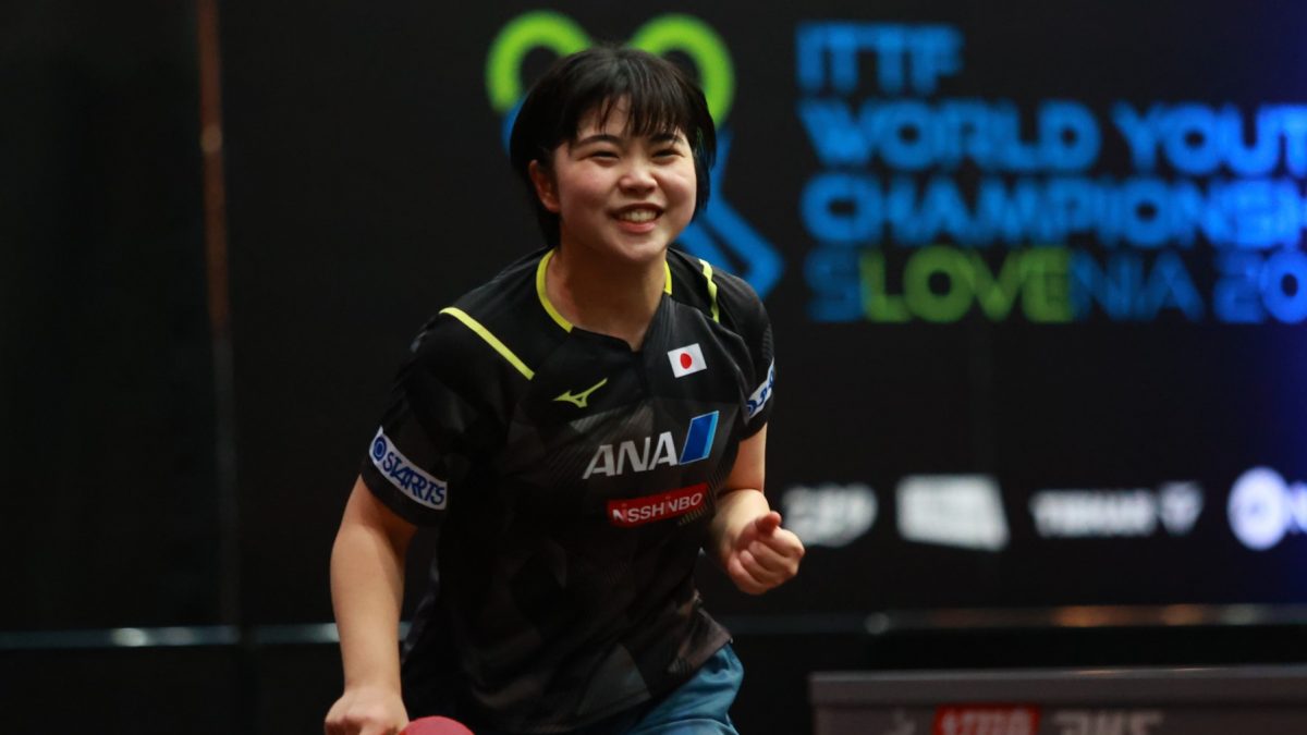 髙森愛央が殊勲の2勝　U15女子日本代表が中国越えで金メダル獲得＜卓球・ITTF世界ユース選手権2023＞