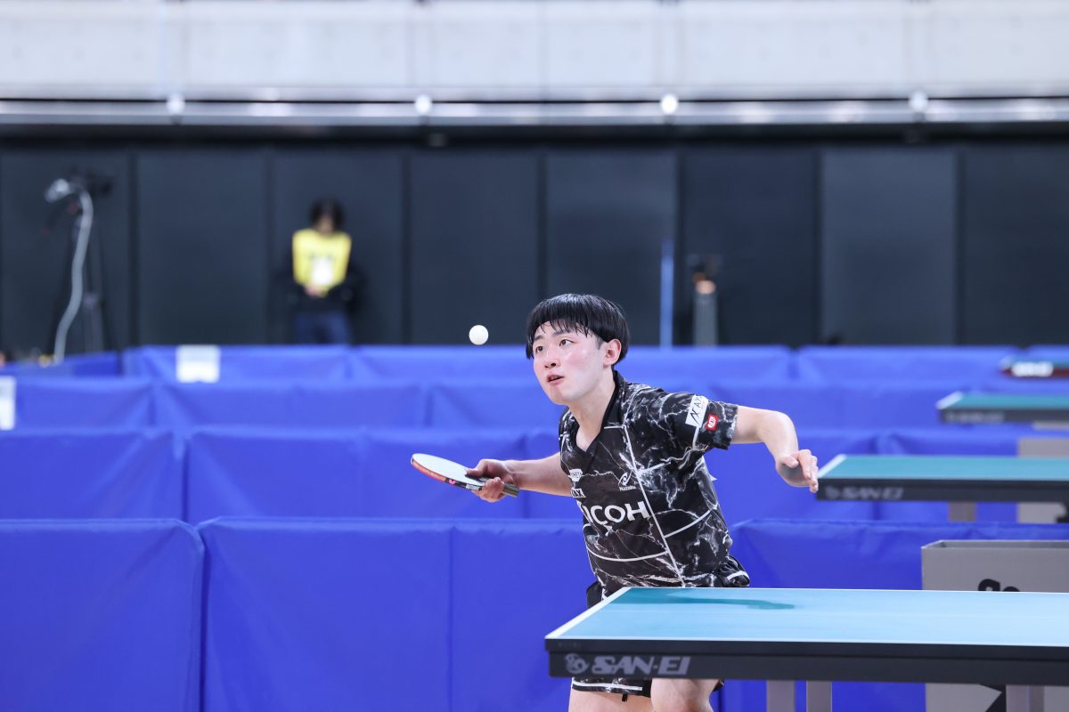 【画像】小野寺翔平、初ランクも悔し涙「頑張り続ければ成功できるっていうのを自分が体現したい」＜全日本卓球2024＞