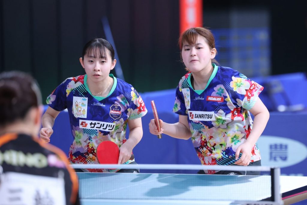 写真：出雲美空と白山亜美（サンリツ）/撮影：ラリーズ編集部