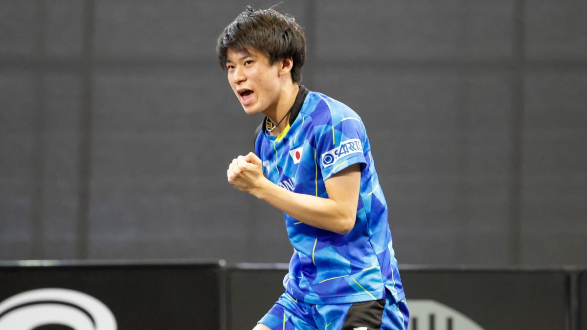 戸上隼輔、世界ランク31位の台湾代表を撃破で8強入り　張本智和も勝ち残る＜卓球・WTTコンテンダードーハ2024＞