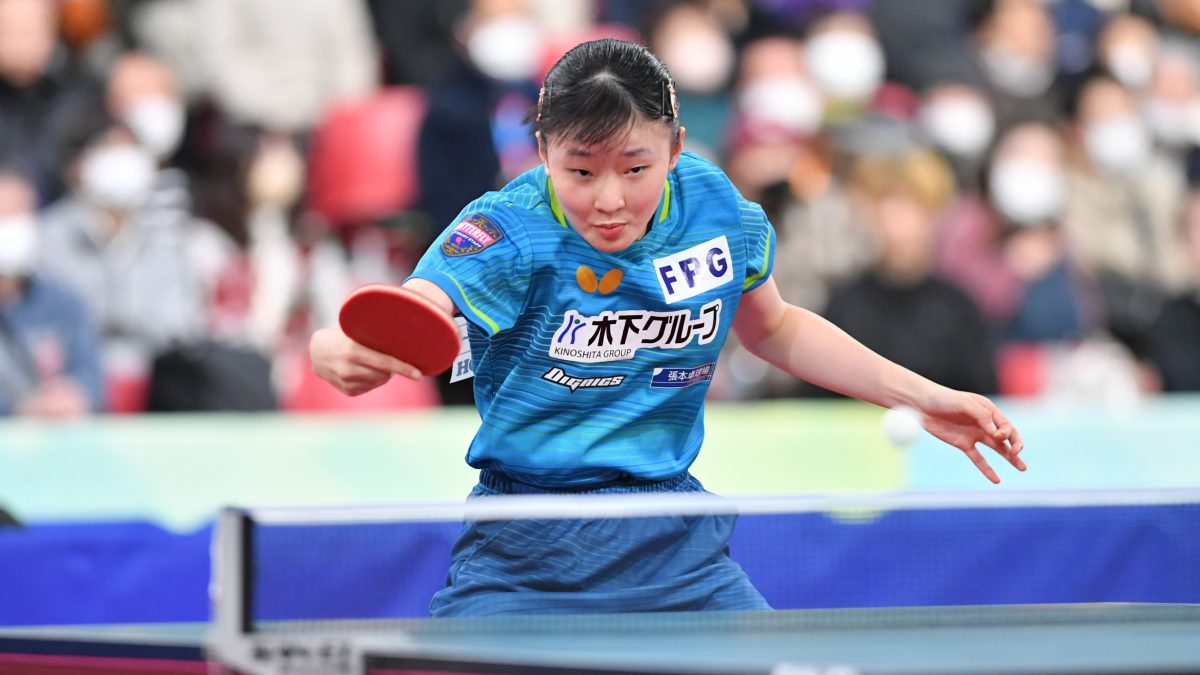 張本美和、木原美悠を下して初の4強入り　早田はストレート勝利で準決勝へ＜全日本卓球2024女子シングルス準々決勝②＞