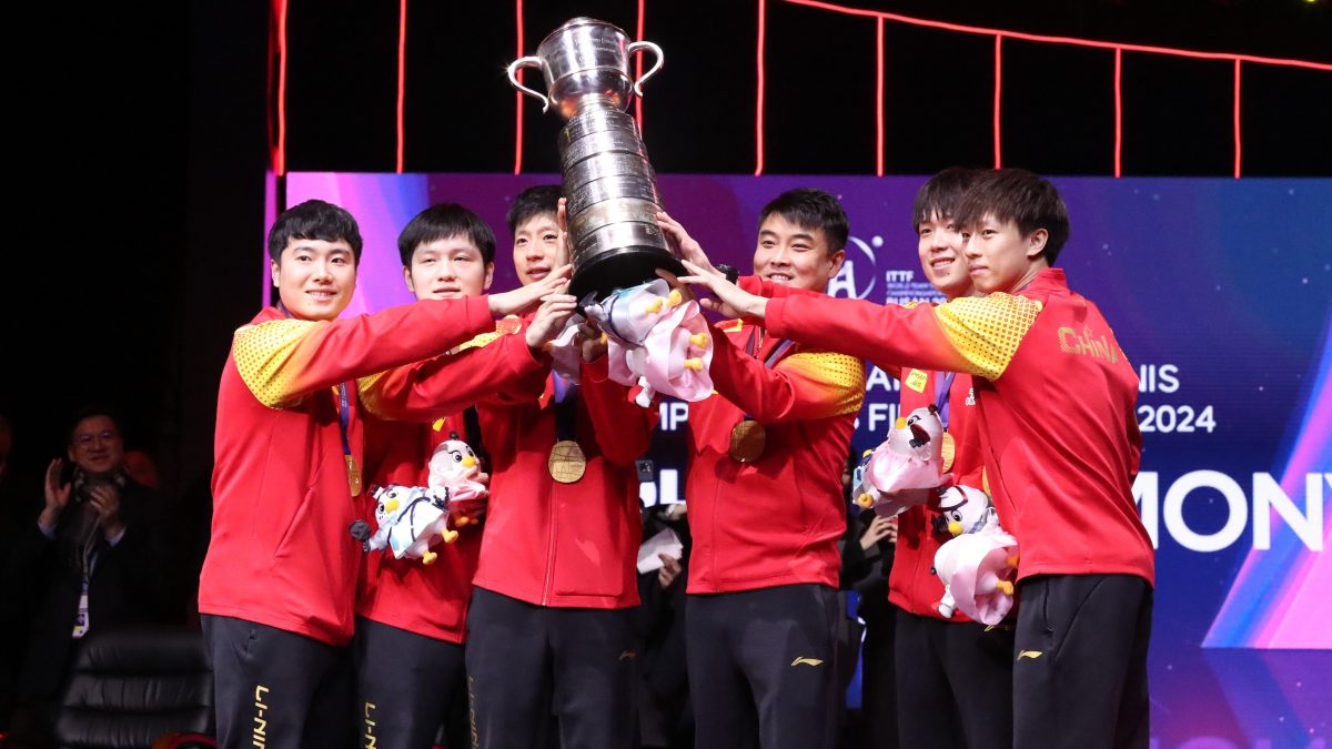 中国代表、フランス代表に完勝で11連覇達成　馬龍は最後の世界卓球団体戦を公言「美しい終止符を打てて良かった」＜世界卓球2024＞