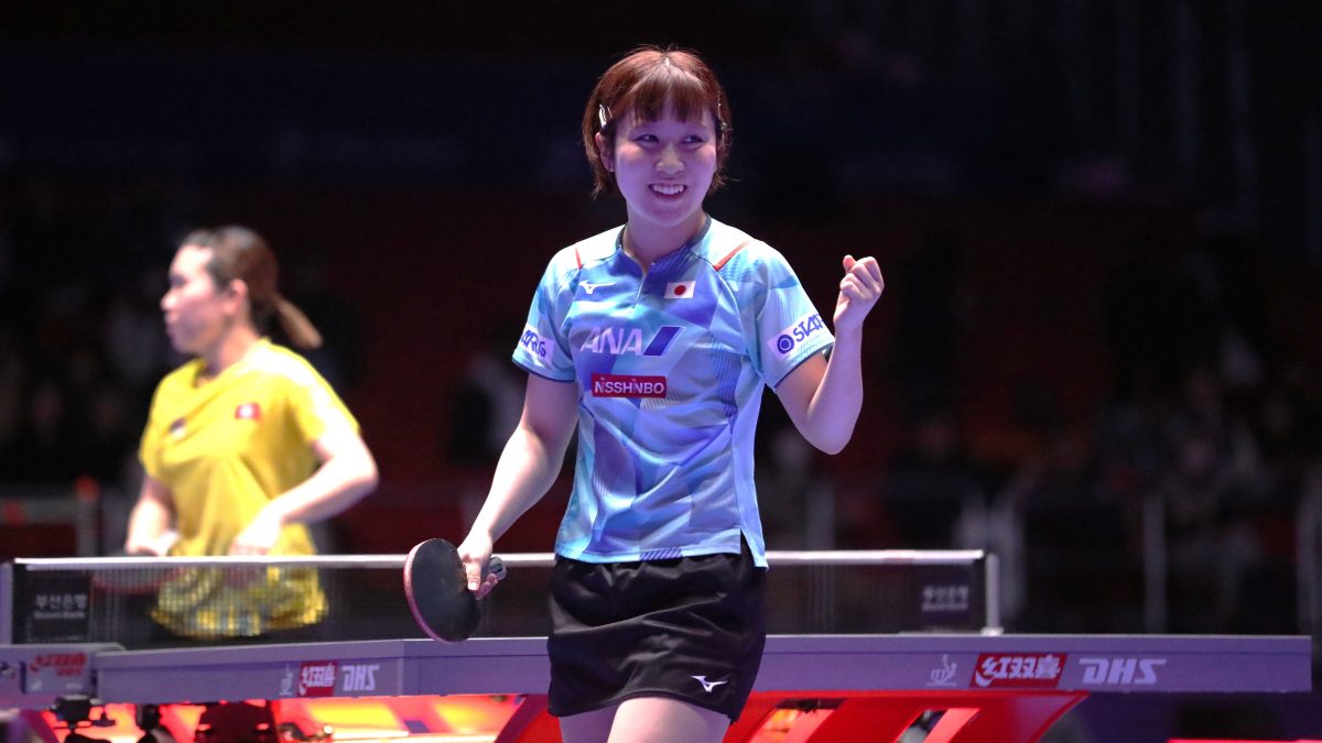日本女子、5大会連続で中国との頂上決戦へ　渡辺監督「選手たちの気持ちも乗ってきている」＜世界卓球2024＞