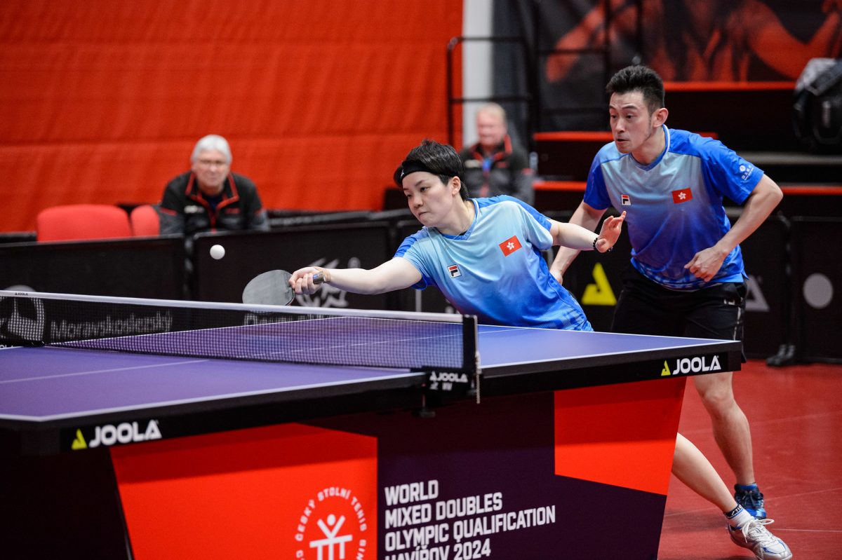 写真：黄鎮廷（ウォンチュンティン）/杜凱琹（ドゥホイカン・中国香港）/提供：ITTF