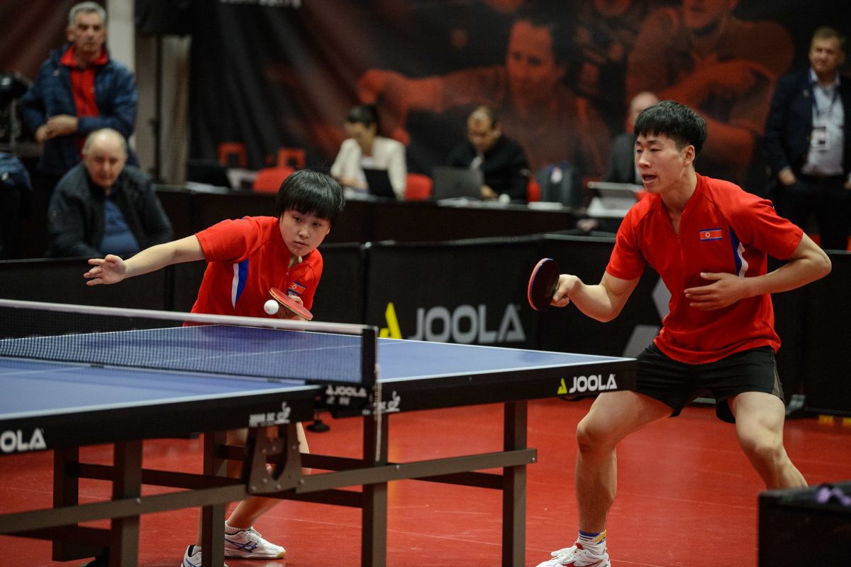 写真：RI Jong Sik/KIM Kum Yong（北朝鮮）/提供：ITTF