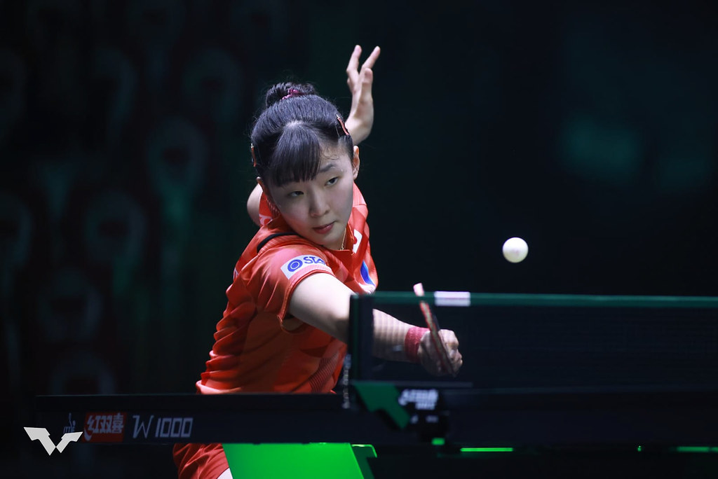 写真：張本美和（木下グループ）/提供：ITTF