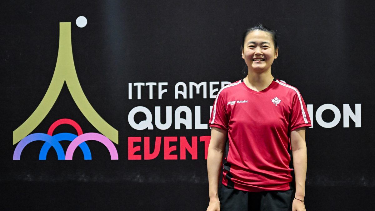 写真：チャン・モー（カナダ）/提供：ITTF Americas
