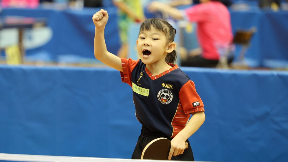 川口あさひ、西尾友利らが準々決勝へ　バンビ女子1～3回戦＜卓球・全農杯全日本ホカバ2024＞