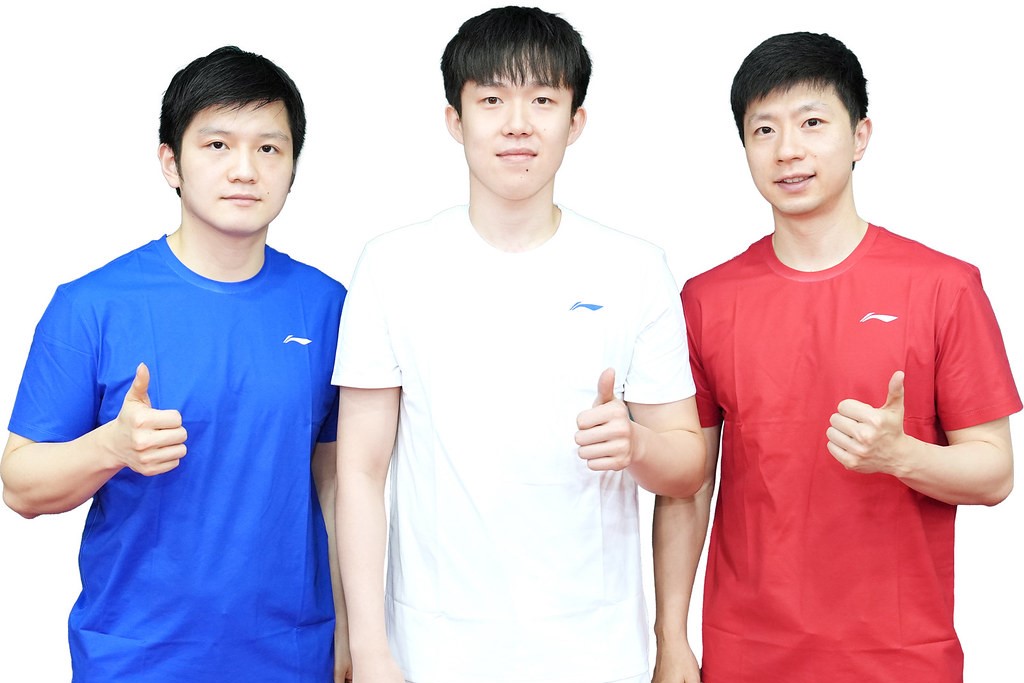 写真：男子中国代表/提供：ITTF