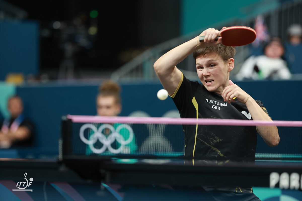 写真：ニーナ・ミッテルハム（ドイツ）/提供：ITTFWorld