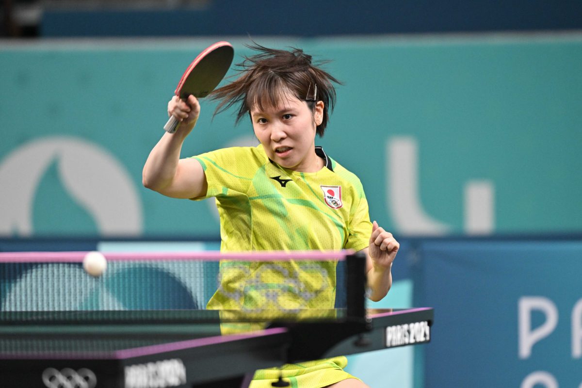 写真：平野美宇（木下グループ）/提供：ITTF/ONDA