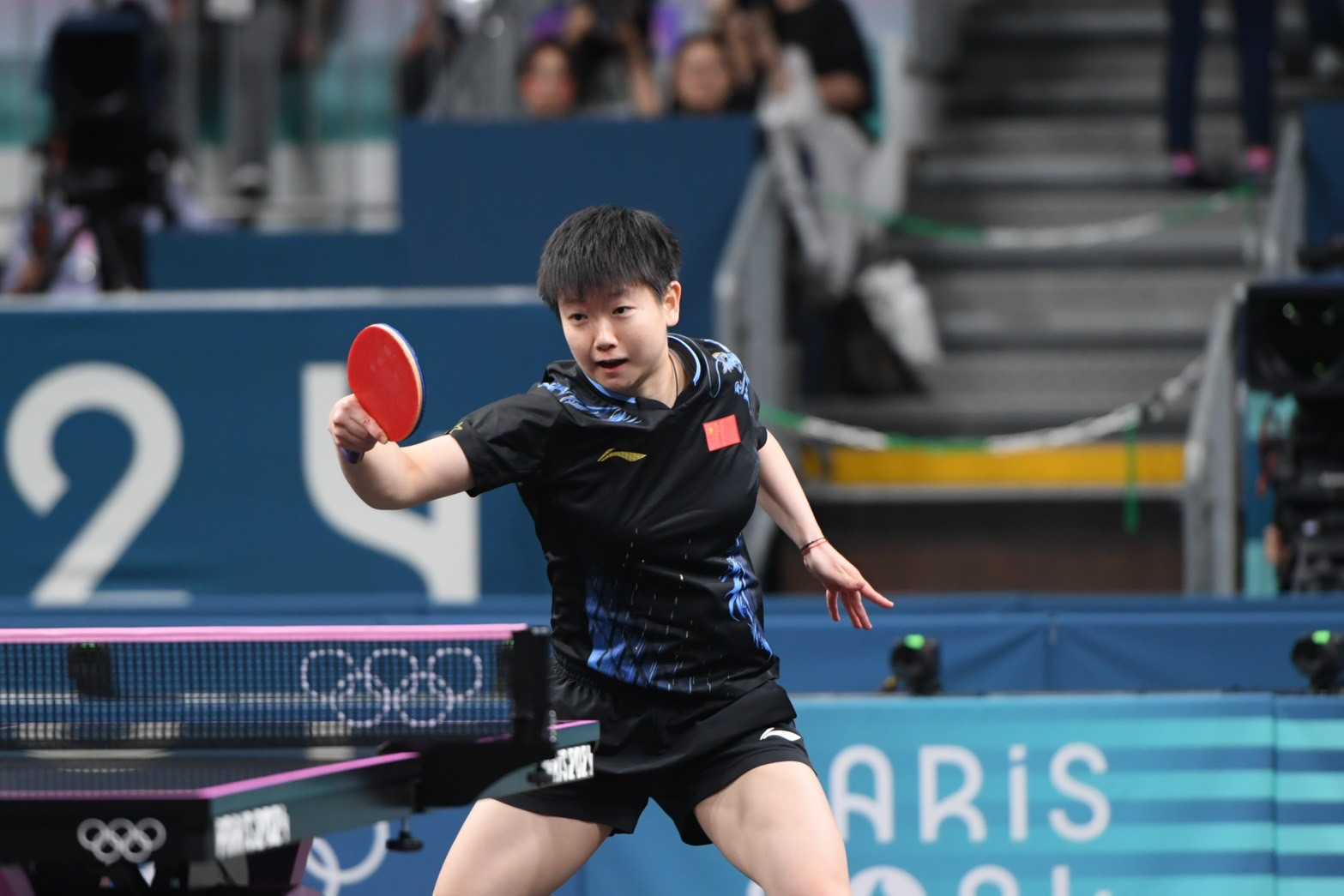 写真：孫頴莎（スンイーシャ・中国）/提供：ITTF/ONDA