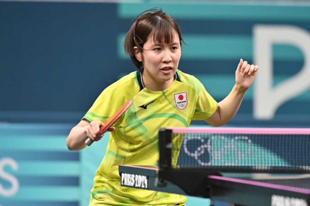 写真：平野美宇（木下グループ）/提供：ITTF/ONDA