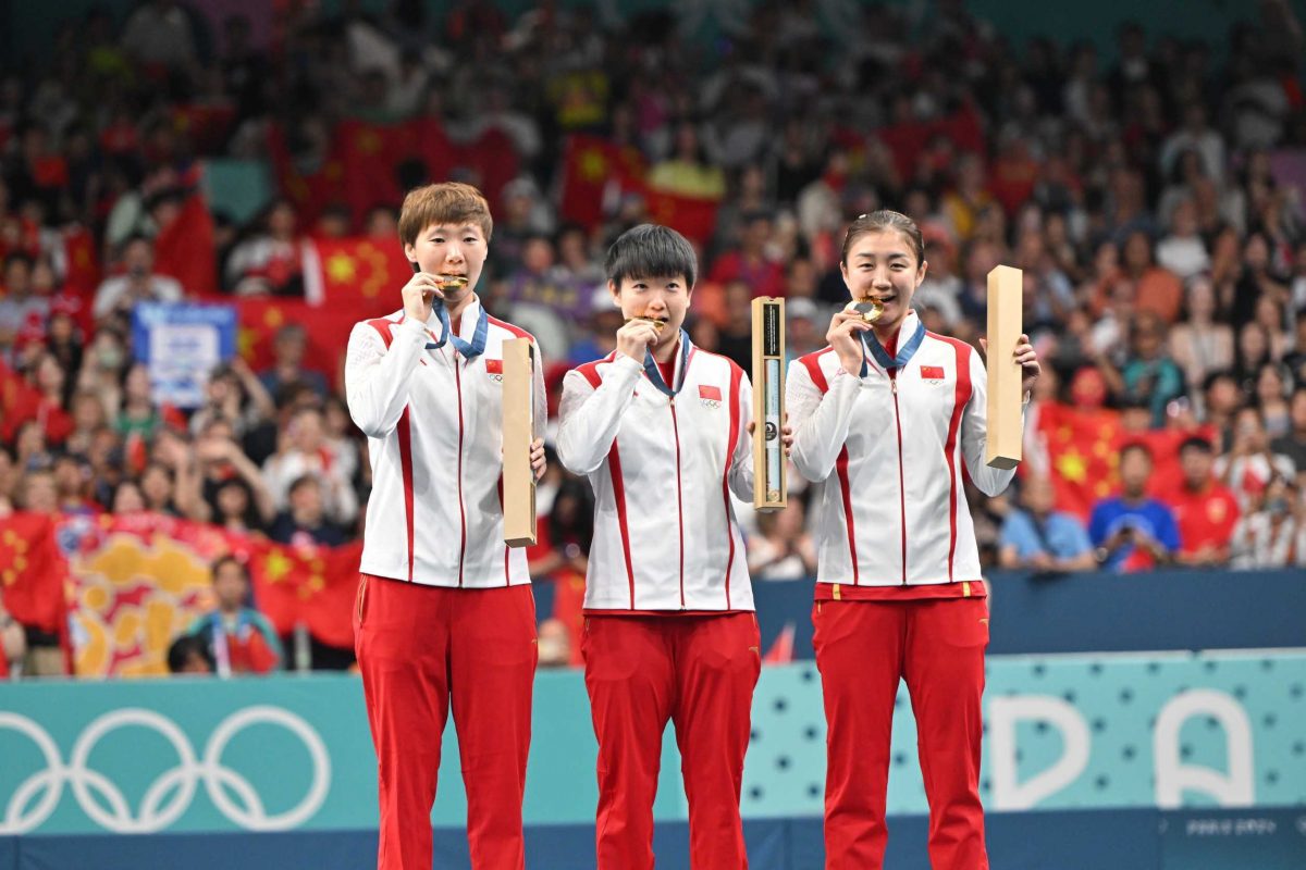 写真：女子中国代表/提供：ITTFworld