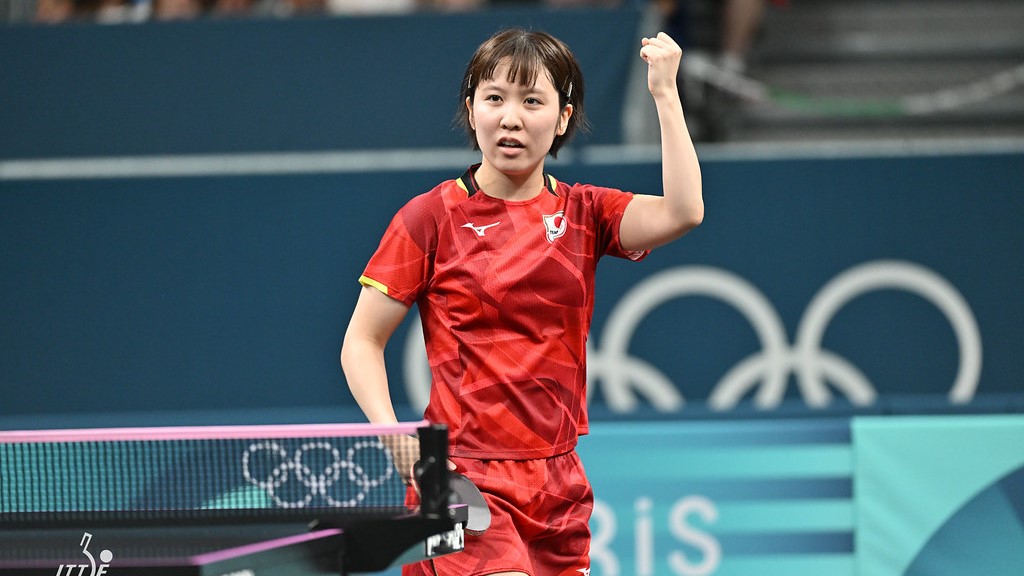 平野美宇が1ランクアップ　パリ五輪銅メダルの早田ひなは5位をキープ｜卓球女子世界ランキング（2024年第32週）