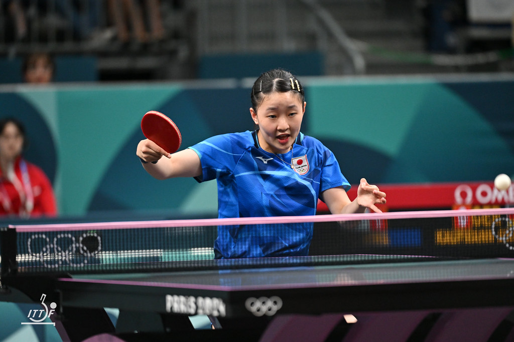 写真：張本美和（木下グループ）/提供：ITTFWorld