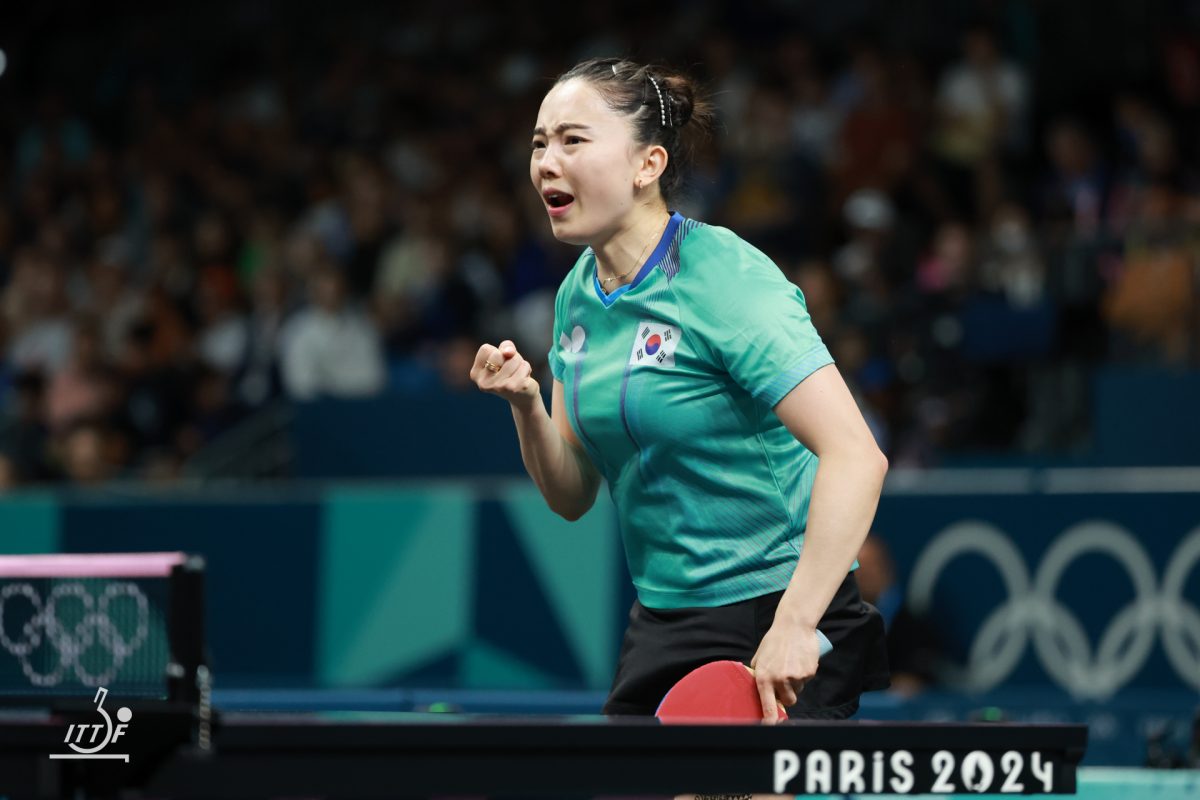 写真：田志希（チョンジヒ・韓国）/提供：ITTFWorld