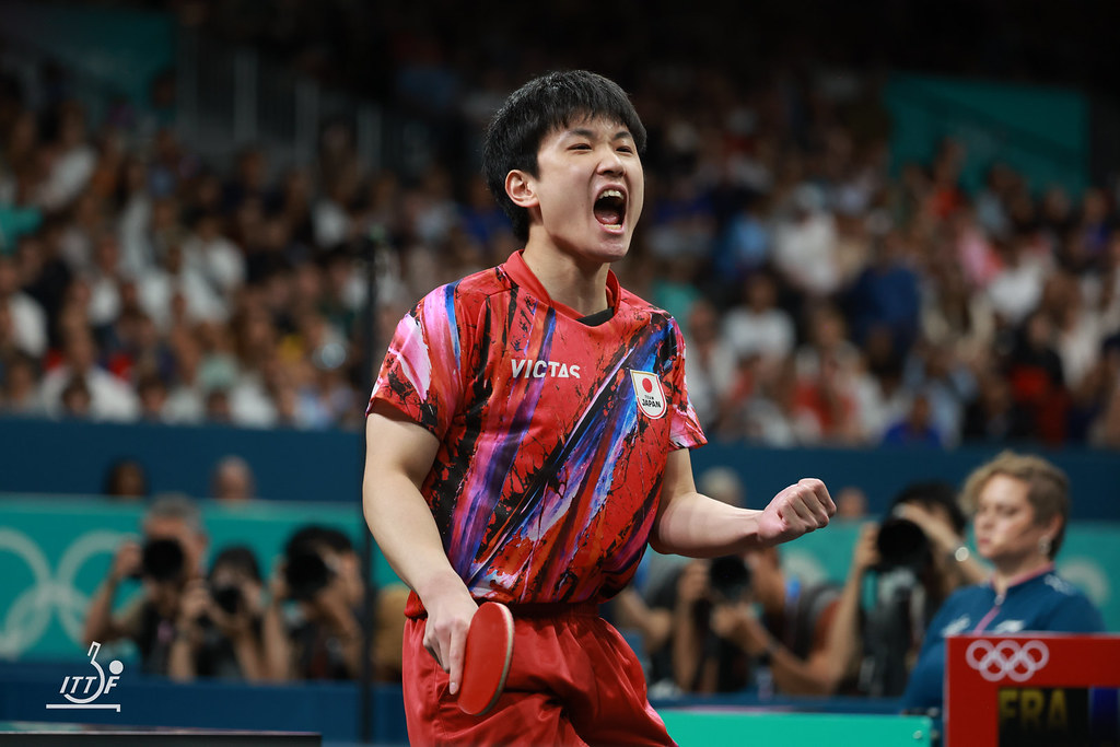 写真：張本智和（智和企画）/提供：ITTFWorld