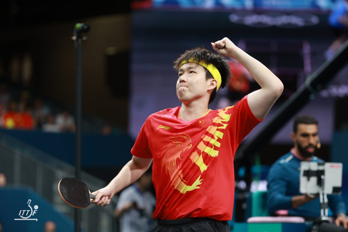 写真：王楚欽（ワンチューチン・中国）/提供：ITTFworld