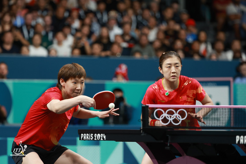 写真：陳夢（チェンムン）/王曼昱（ワンマンユ・中国）/提供：ITTFWorld