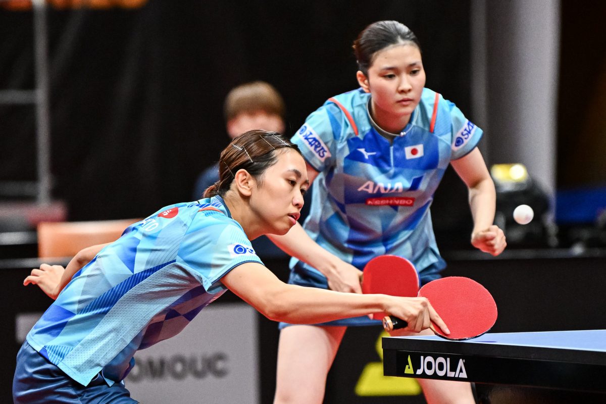 写真：佐藤瞳/橋本帆乃香（ミキハウス）/提供：Czech Table Tennis